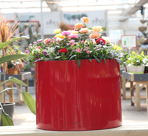 China factory cheap large plastic garden planters pots
