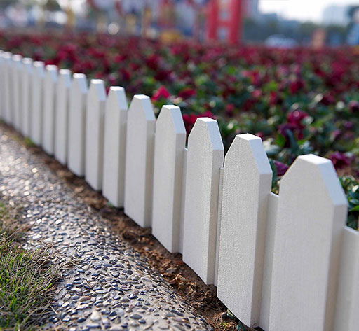 Best prices removable decorative plastic garden fences