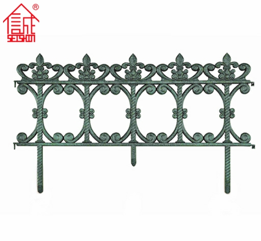 China Wholesale Market Decorative Plastic White Garden Fence